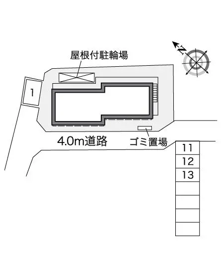 ★手数料０円★藤沢市長後　月極駐車場（LP）